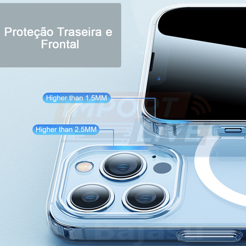 Capa Transparente Magsafe Clean iPhone