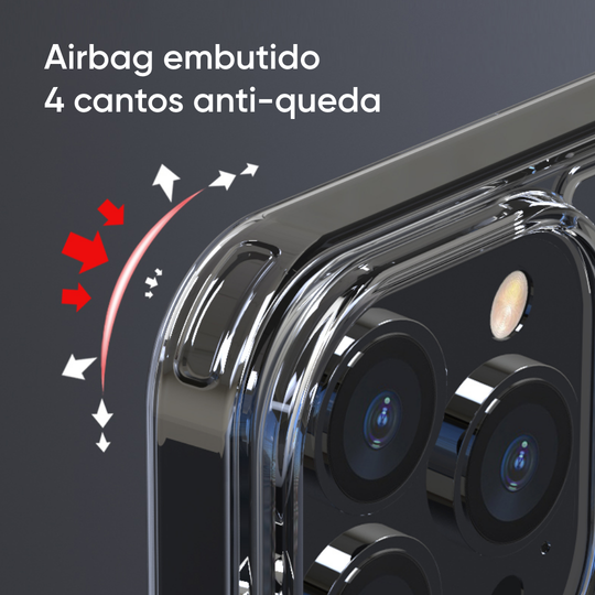 Capa NanoGlass® PREMIUM - Proteção Blindada