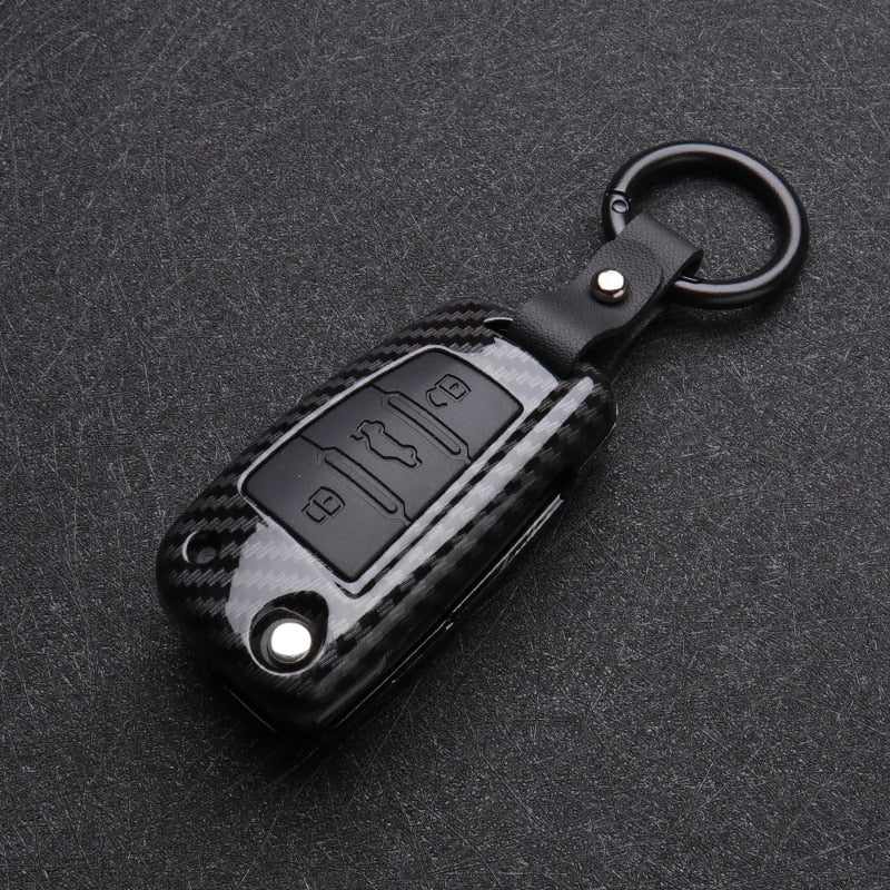 Capa de Silicone Carbon Premium para chave Audi