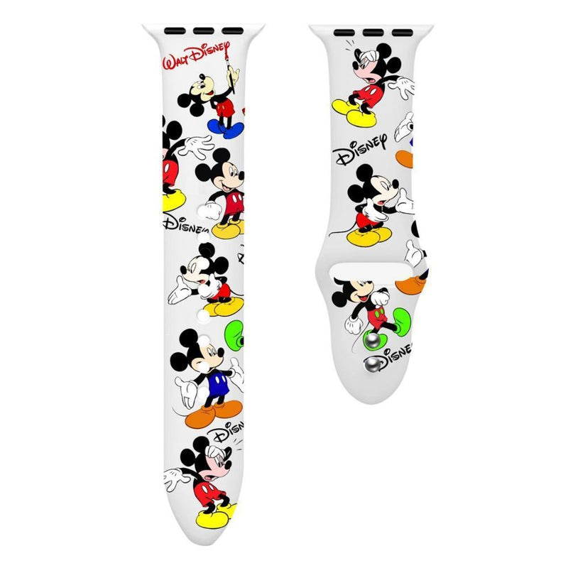 Pulseira Soft Mickey e Minnie Disney Apple Watch