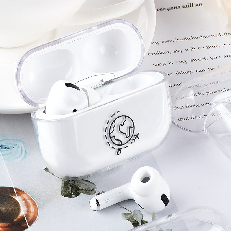 Case Transparente World para AirPods Pro 3