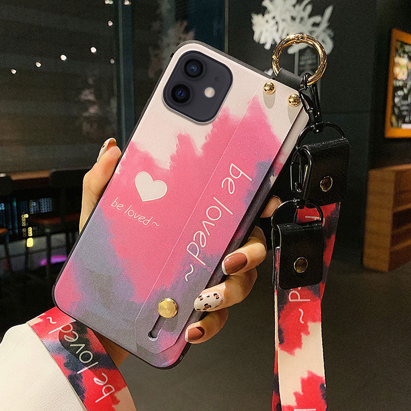 Case Tendencia LUXO com Cordão e Pingente  - Para iPhone