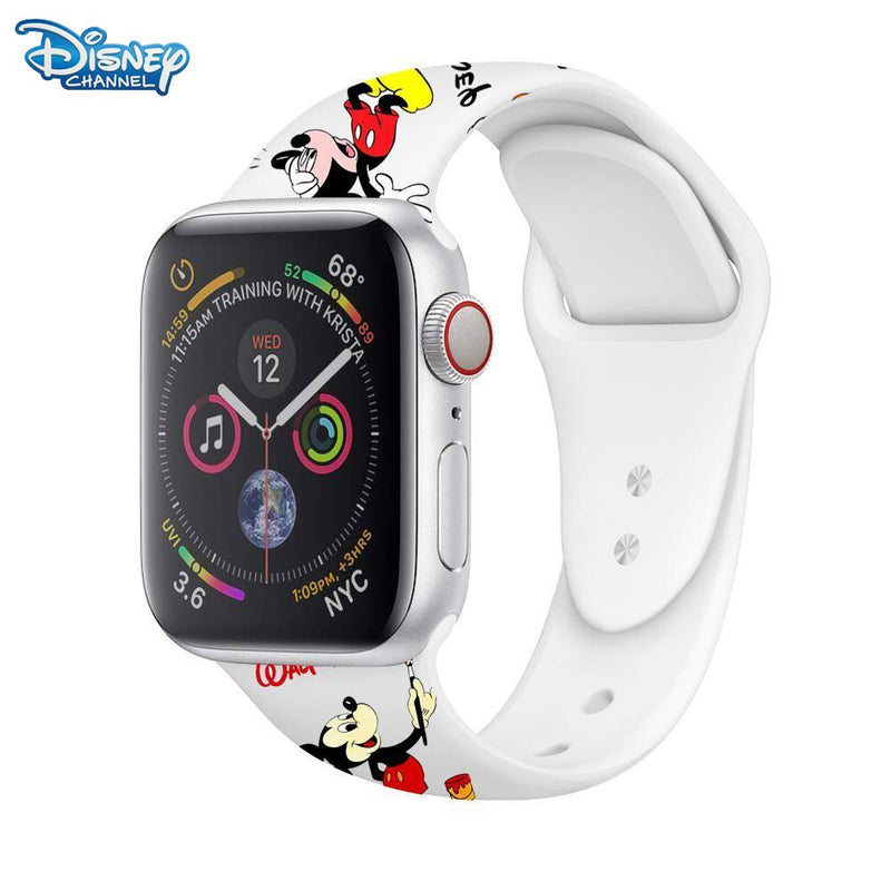 Pulseira Soft Mickey e Minnie Disney Apple Watch