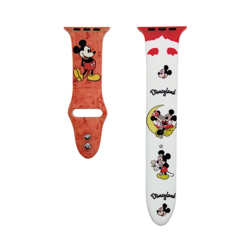 Pulseira Soft Mickey e Minnie Disney Apple Watch
