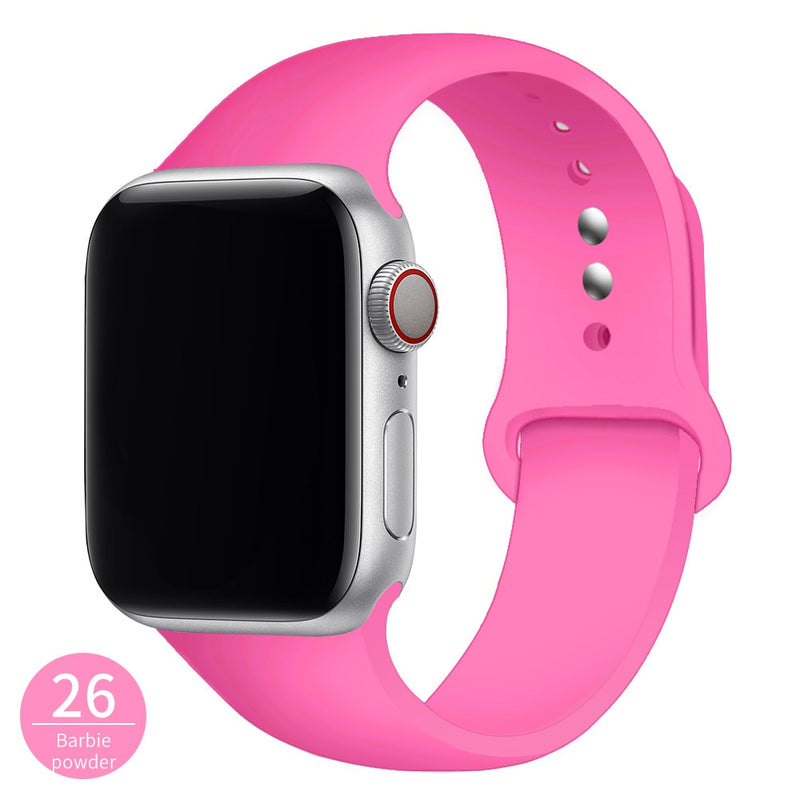 Pulseira Silicone Colorful Apple Watch