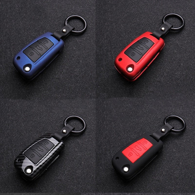Capa de Silicone Carbon Premium para chave Audi