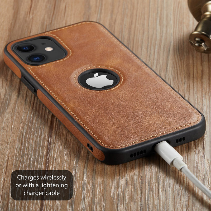 Case Couro Slim Luxo - Para iPhone