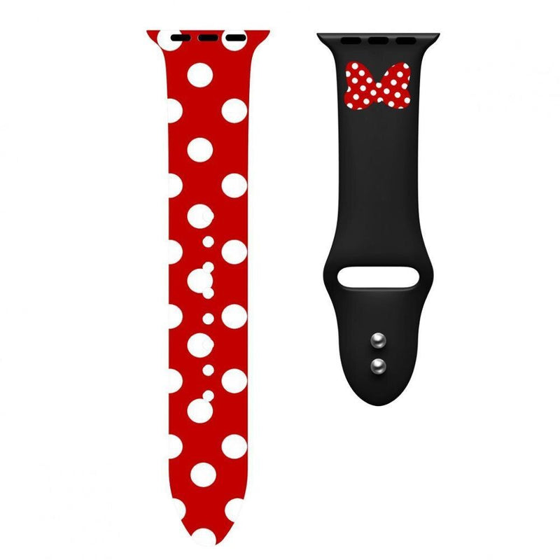 Pulseira Soft Mickey e Minnie Disney Apple Watch