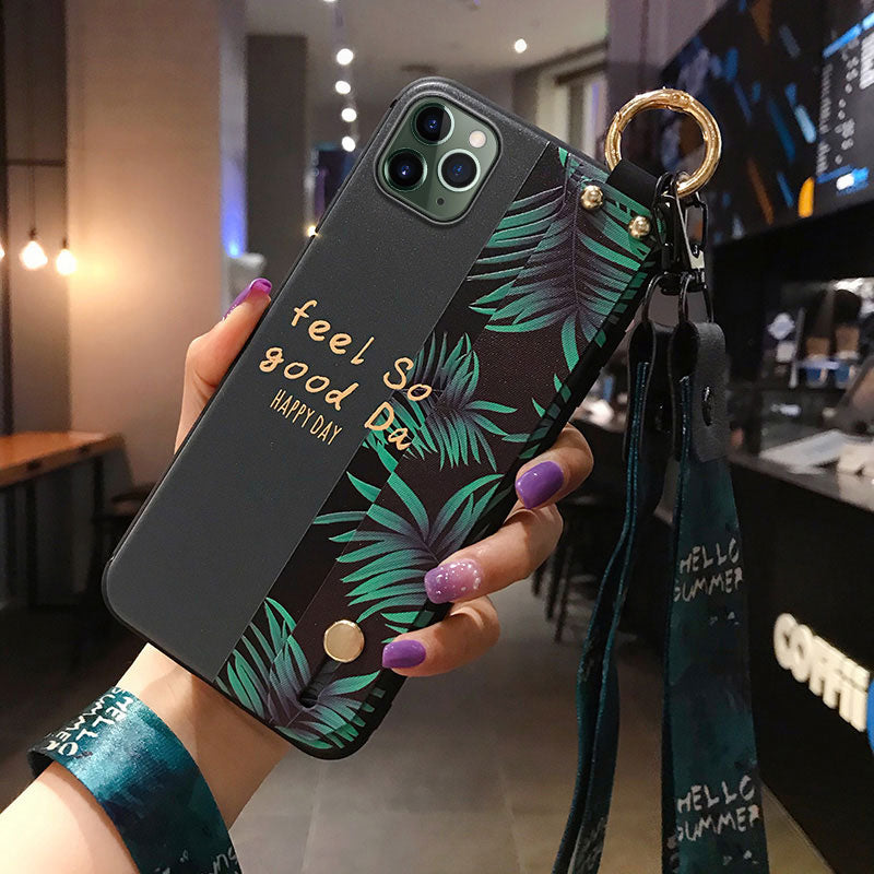 Case Tendencia LUXO com Cordão e Pingente  - Para iPhone