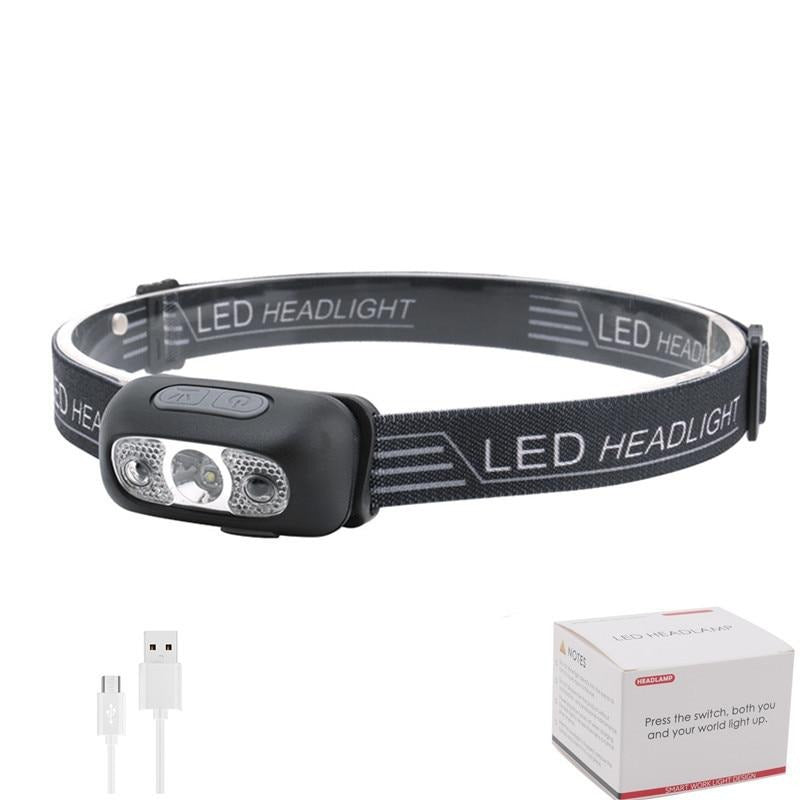 Mini Farol de LED Monster - Recarregável USB