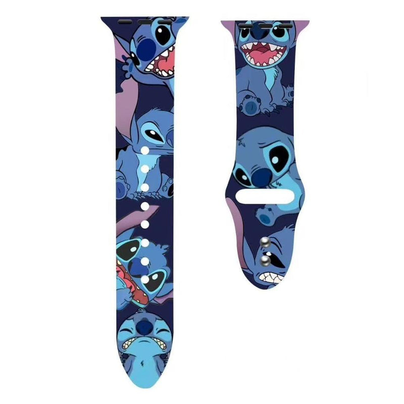 Pulseira Soft Mickey e Minnie Disney Apple Watch
