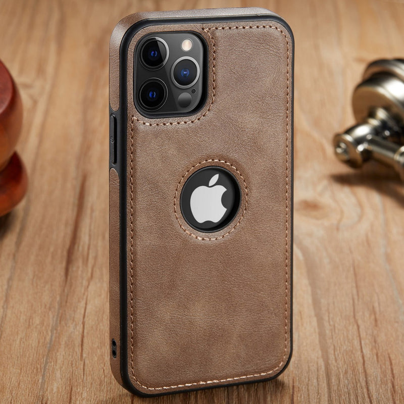 Case Couro Slim Luxo - Para iPhone