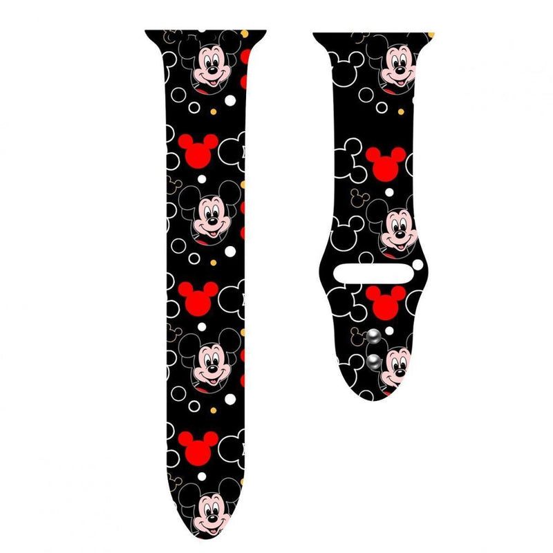 Pulseira Soft Mickey e Minnie Disney Apple Watch