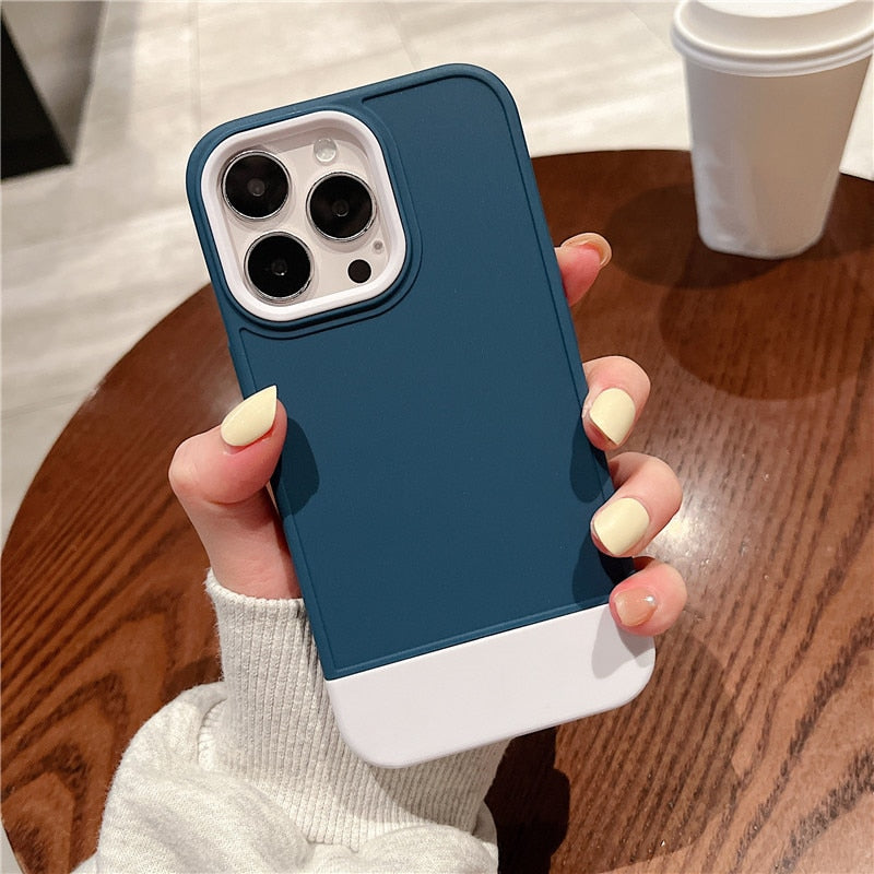 Case Silicone Minimalista iPhone