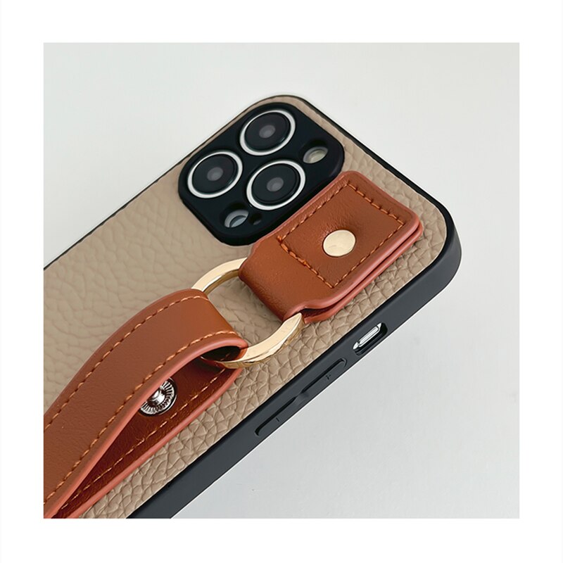 Case Couro Crossbody Luxo iPhone