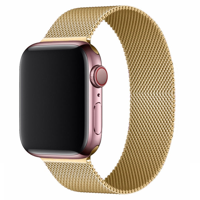 Pulseira Metal Magnética Colors Luxury Apple Watch