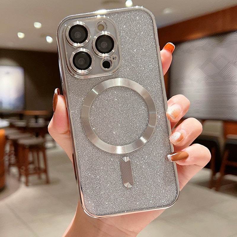 Case MagSafe Glitter Luxury