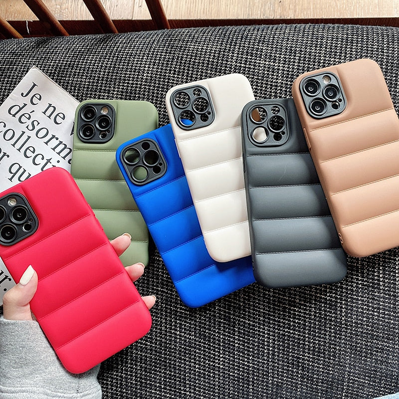 Case Puffer Luxo iPhone