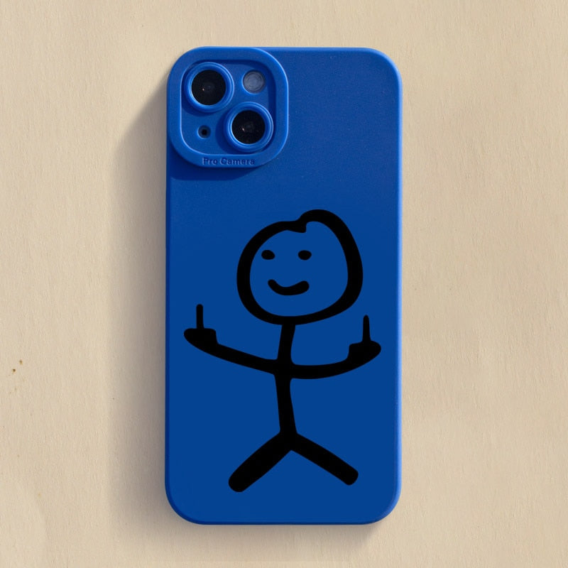 Case Cartoon Matchman iPhone
