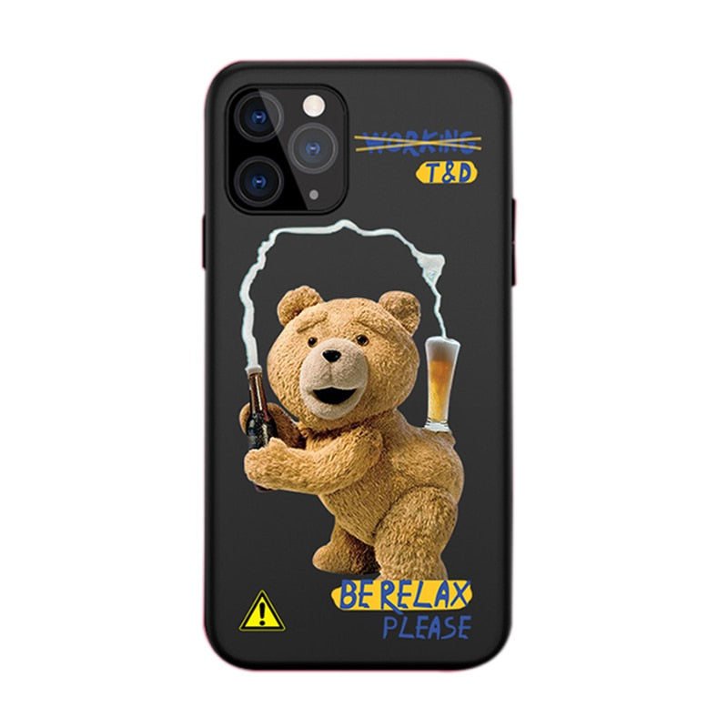 Case Urso Ted iPhone - Linha 15
