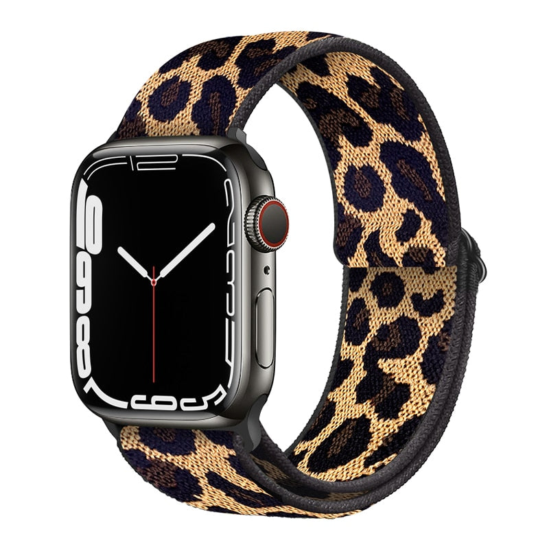 Pulseira Nylon Texturizada Luxo Apple Watch