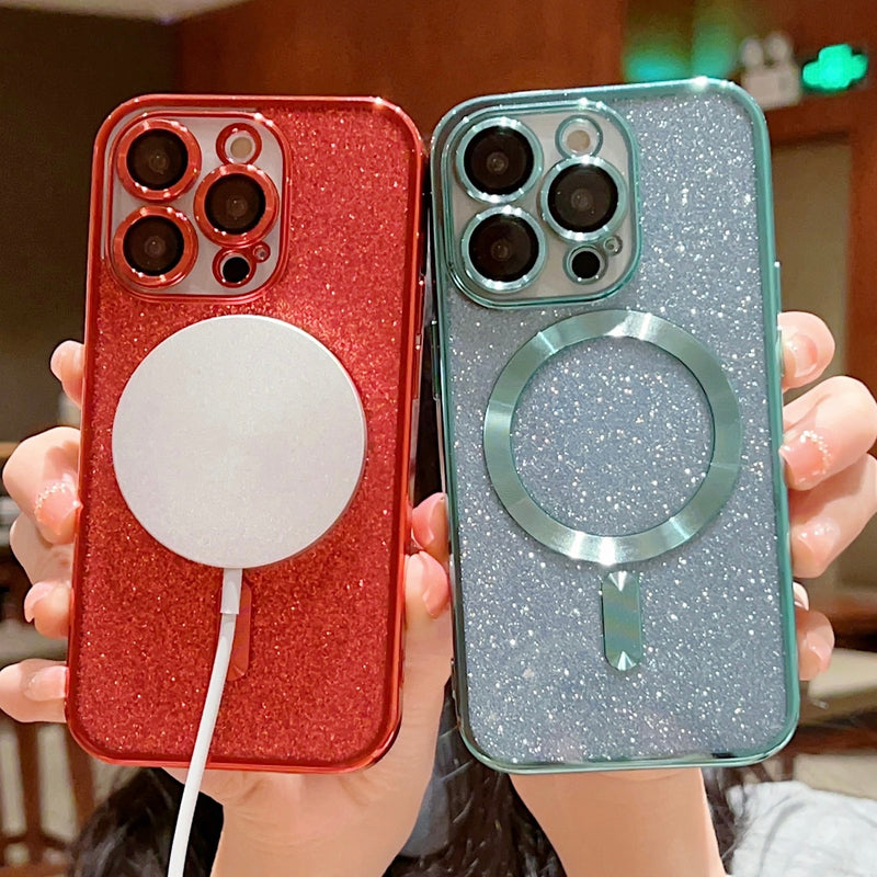 Case MagSafe Glitter Luxury