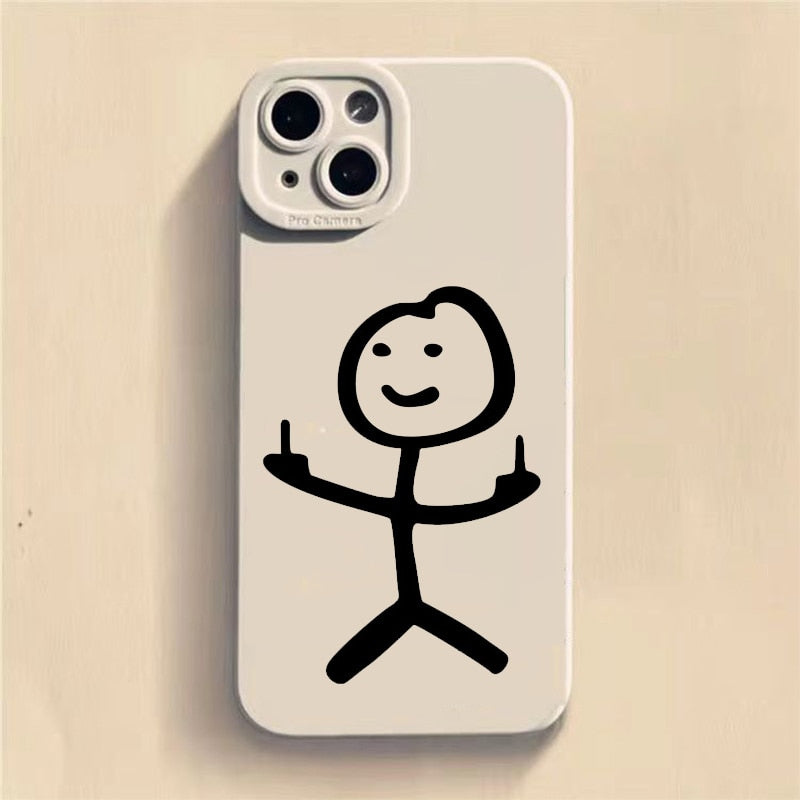 Case Cartoon Matchman iPhone