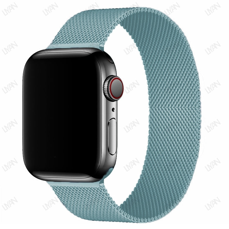 Pulseira Metal Magnética Colors Luxury Apple Watch