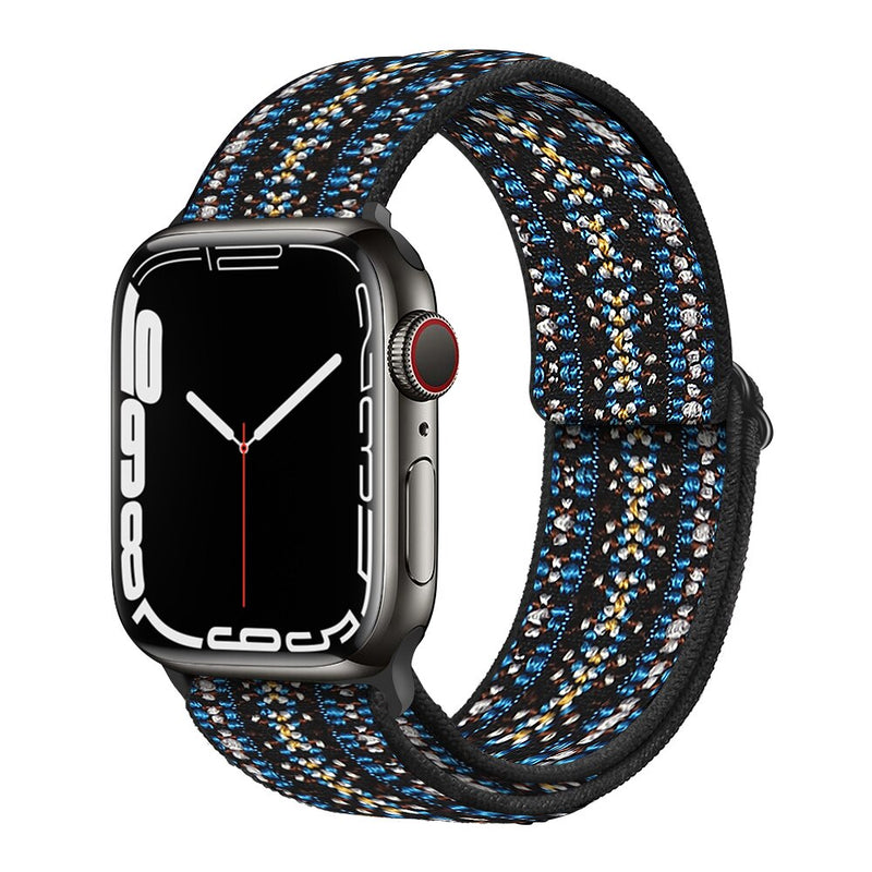 Pulseira Nylon Texturizada Luxo Apple Watch