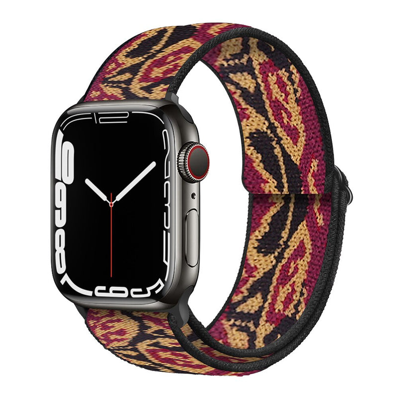 Pulseira Nylon Texturizada Luxo Apple Watch