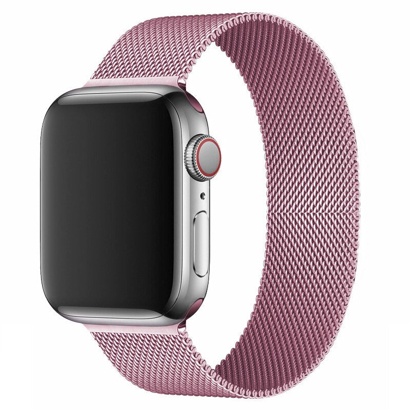Pulseira Metal Magnética Colors Luxury Apple Watch