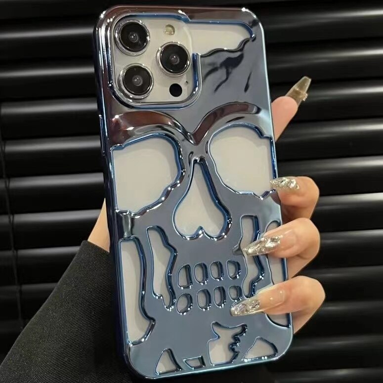 Case Caveira Espelhada iPhone