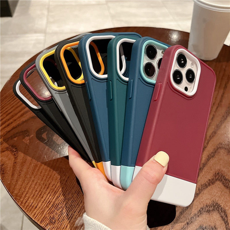 Case Silicone Minimalista iPhone