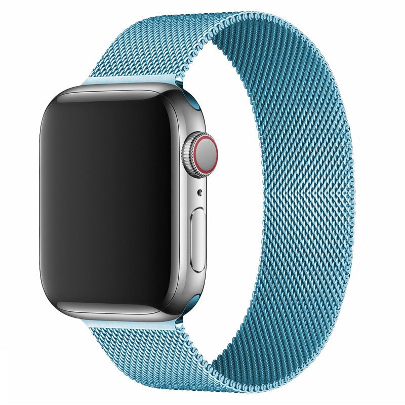 Pulseira Metal Magnética Colors Luxury Apple Watch