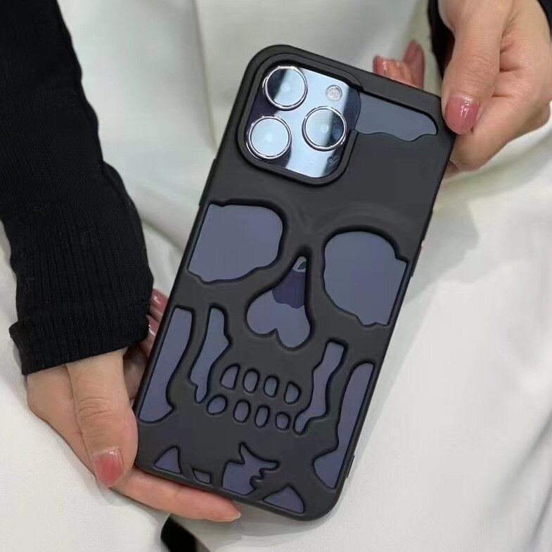 Case Caveira Espelhada iPhone