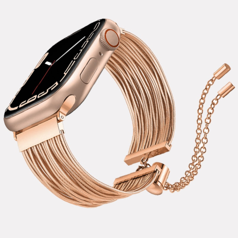 Pulseira Steel Luxury para Apple Watch