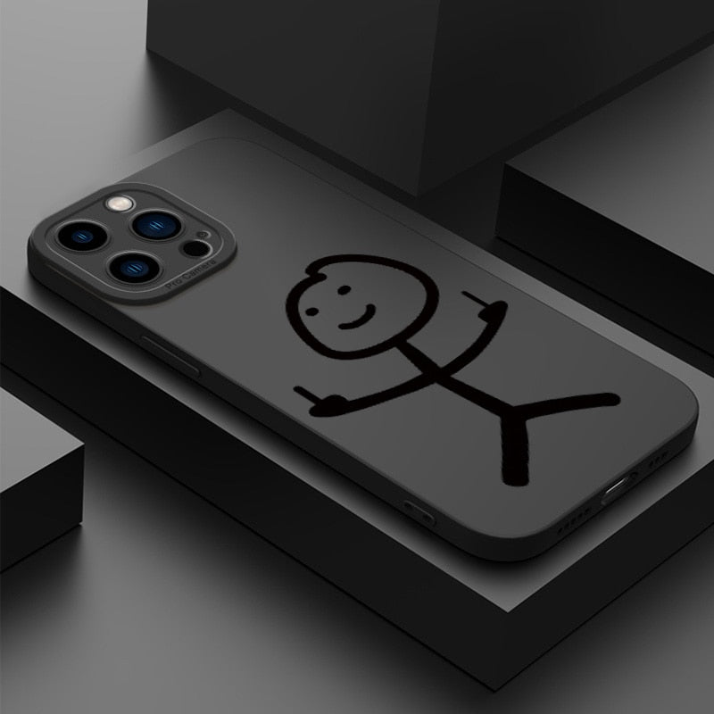 Case Cartoon Matchman iPhone