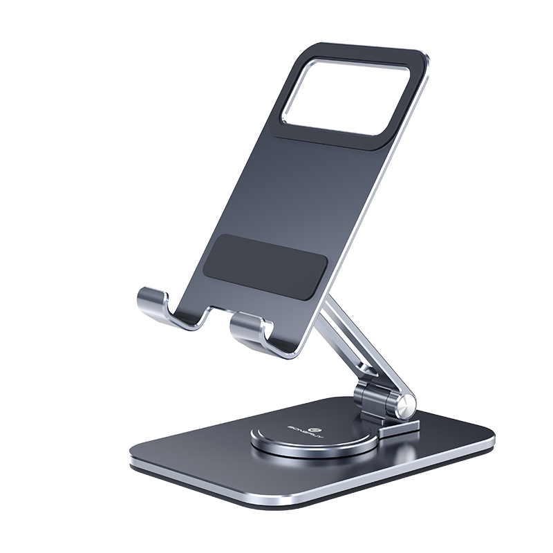 Suporte de Metal Ajustável 360° Para Tablet e Celular