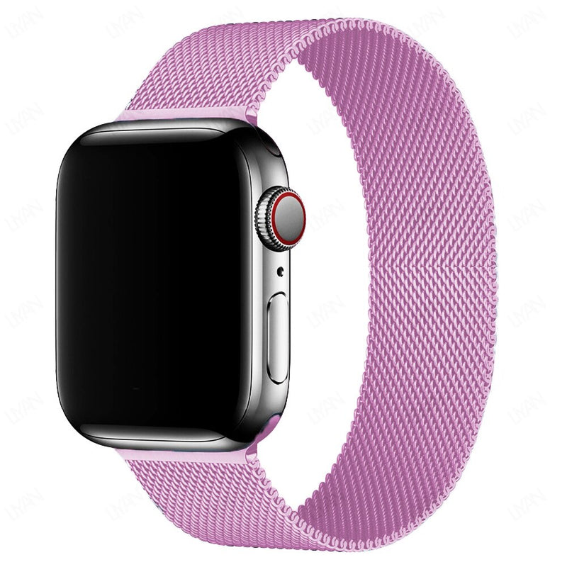 Pulseira Metal Magnética Colors Luxury Apple Watch