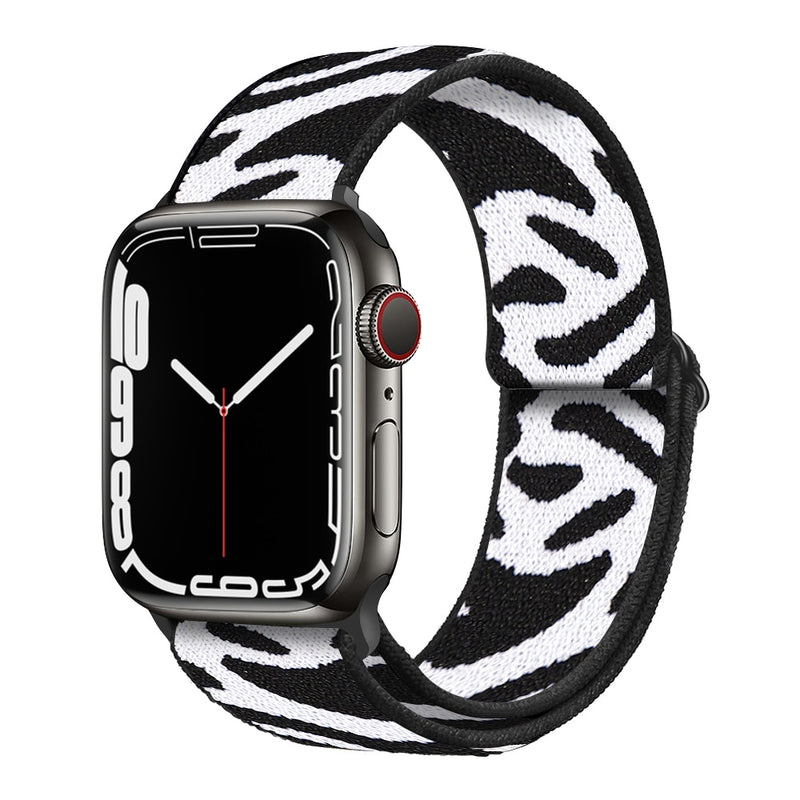 Pulseira Nylon Texturizada Luxo Apple Watch