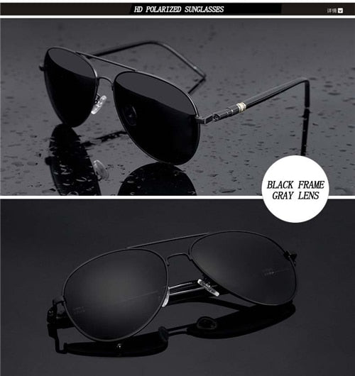 Óculos de Aviador Masculino Polarizado de Sol