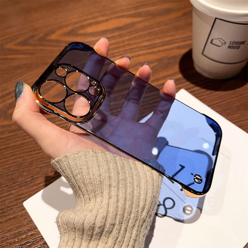 Case Transparency Colors Ultra Fina - Para iPhone