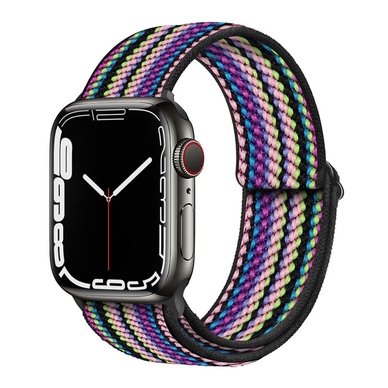 Pulseira Nylon Texturizada Luxo Apple Watch