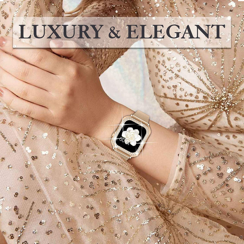 Case Luxuosa Diamond Shine Apple Watch