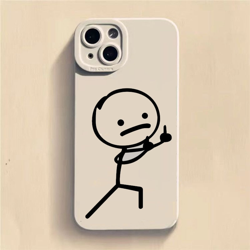 Case Cartoon Matchman iPhone