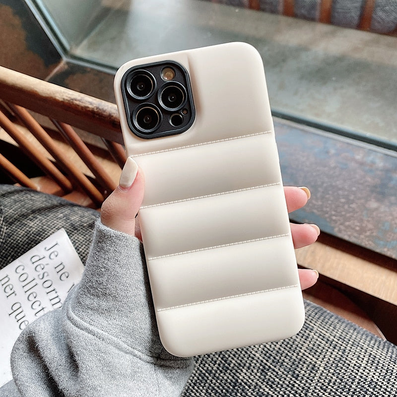 Case Puffer Luxo iPhone