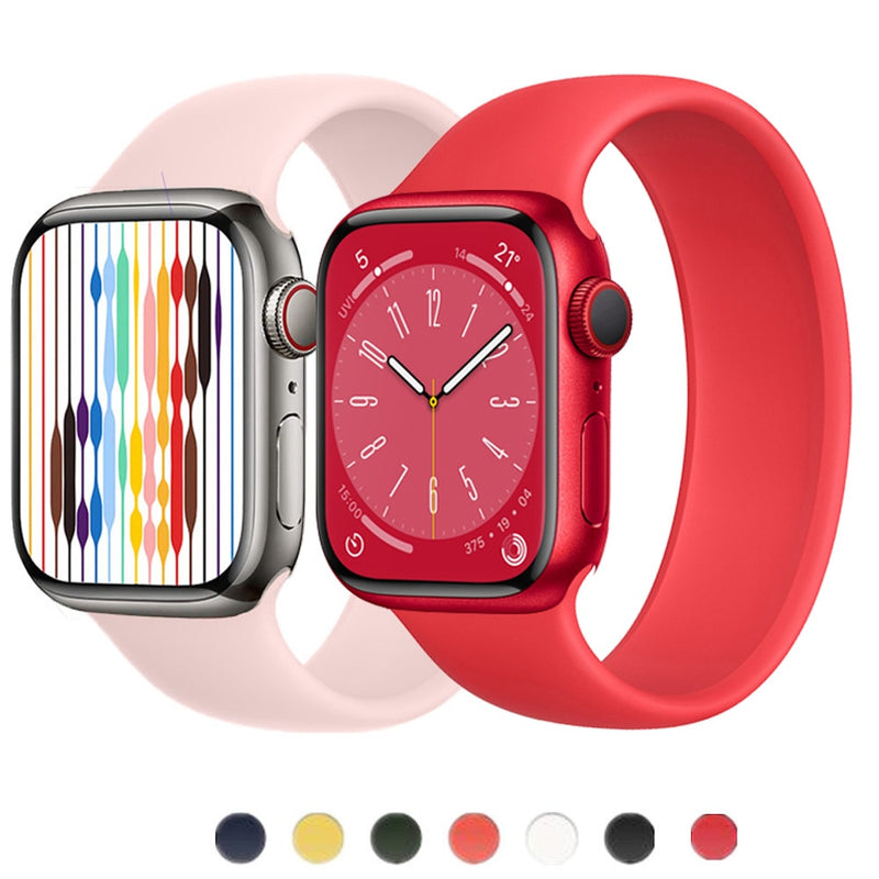 Pulseira Silicone Elastic Apple Watch