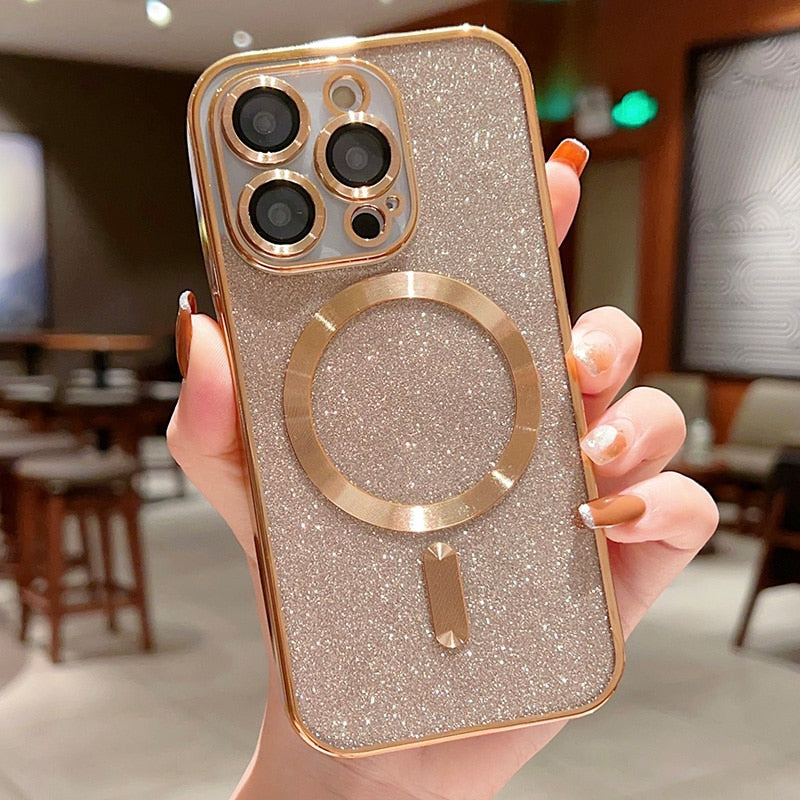 Case MagSafe Glitter Luxury