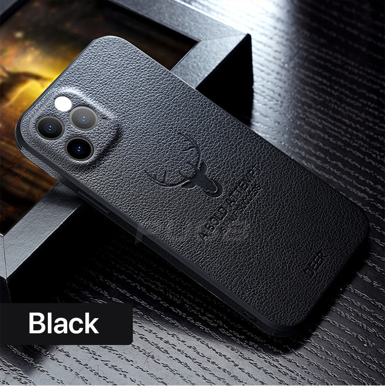 Case Couro Frame Luxury iPhone