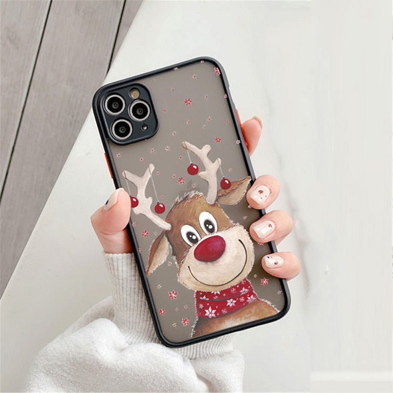 Case Happy Holiday Shockproof iPhone